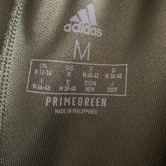 Adidas Wilpin/White Track Pants. Regular Fit, Tapered Leg with Zipper M - Picture 5 of 9